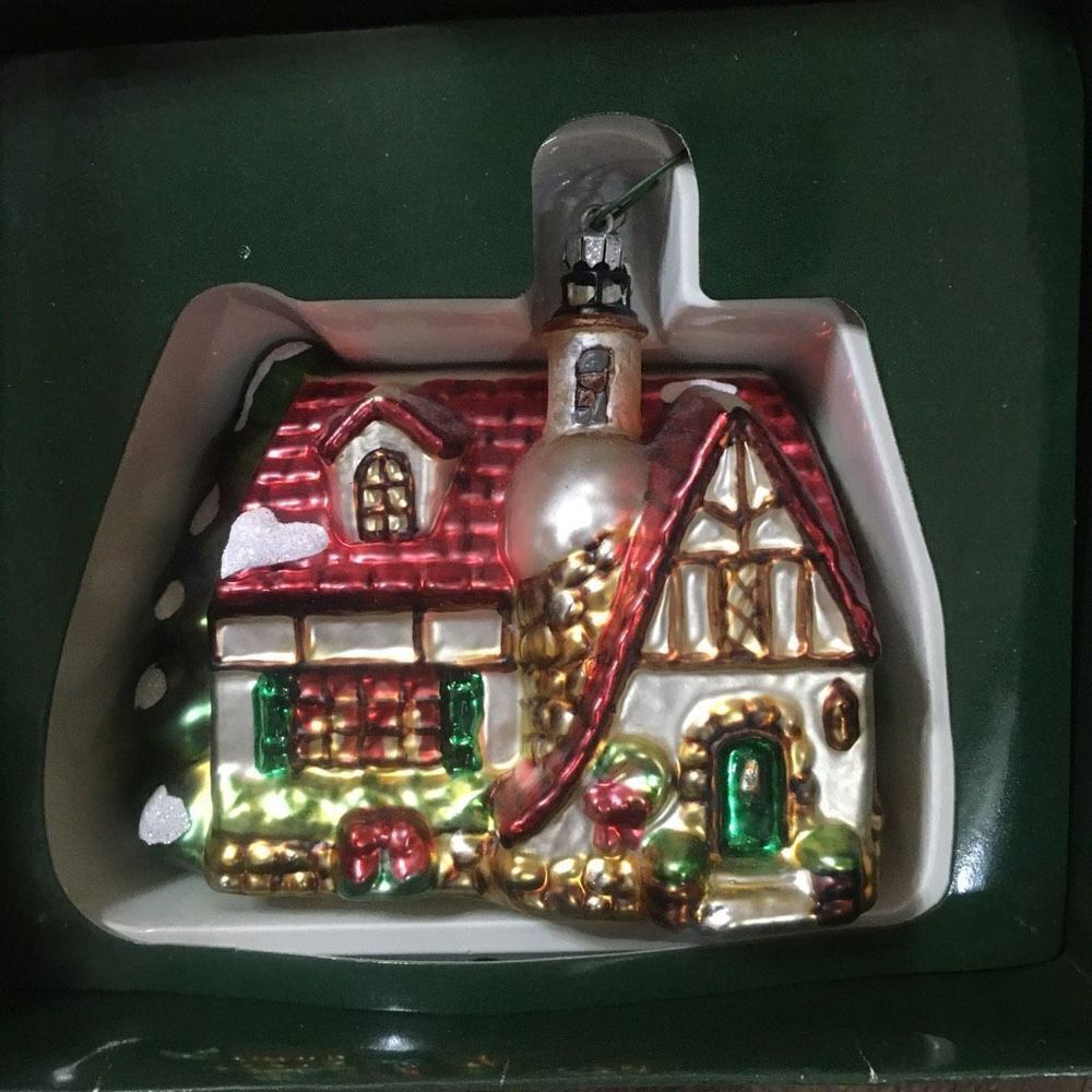 Dept 56 Village Mercury Glass Ornament